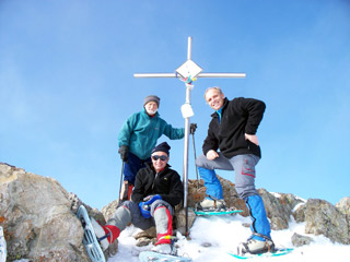Ciaspolata al Piz Tri in Val Camonica 2308 m il 31 gennaio 09  - FOTOGALLERY